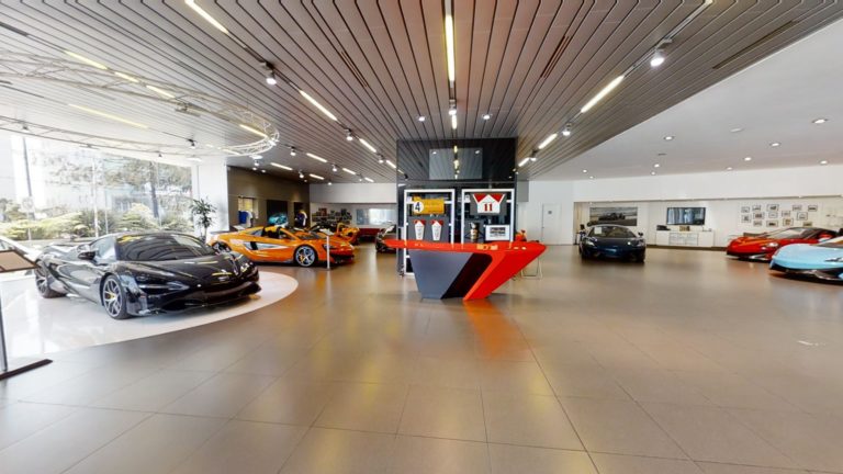 Matterport тур по дилерскому центру McLaren
