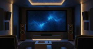 проектор или телевизор домашний кинотеатр акустика — 360space.ru